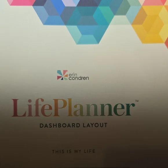 Erin Condren 2026 LifePlanner with Geometric Colors - Picture 2 of 6
